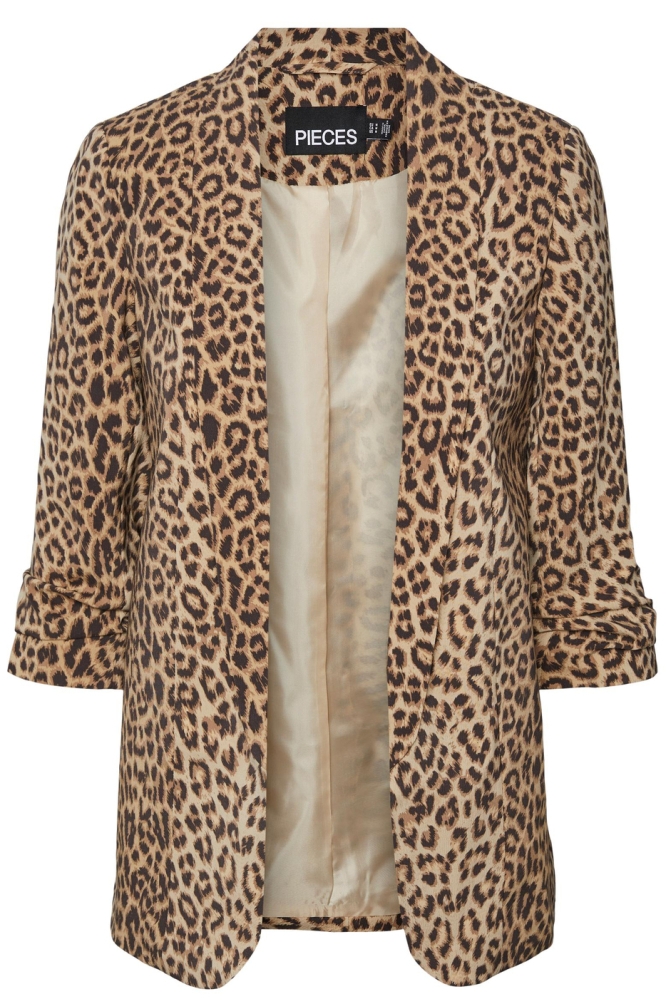 PCBOSS 3/4 PRINTED BLAZER NOOS 17126850 NATURAL/LEO